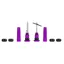 Muc-Off Stealth Tubeless Puncture Repair Plugs - Purple - Bar End Storage